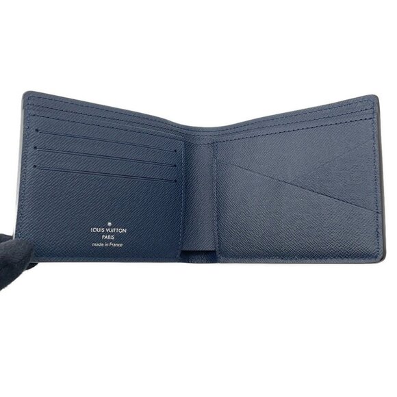 LOUIS VUITTON Portefeuille Multiple Epi Leather Blue Marine M61825 - Picture 7 of 10
